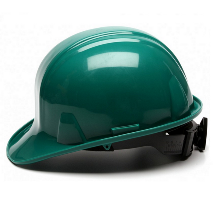 Pyramex SL Series Hard Hat, Cap Style, 4 Point Ratchet Suspension