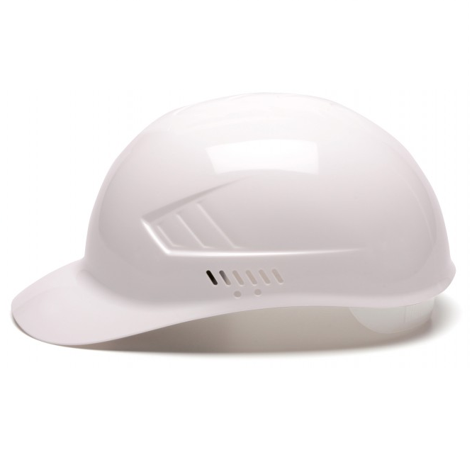 Ridgeline Bump Cap with 4 Point Glide Lock, HP40010, White