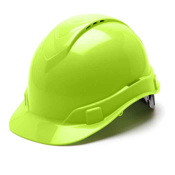 Ridgeline Vented Cap Style Hard Hat with 4-Point Ratchet Suspension