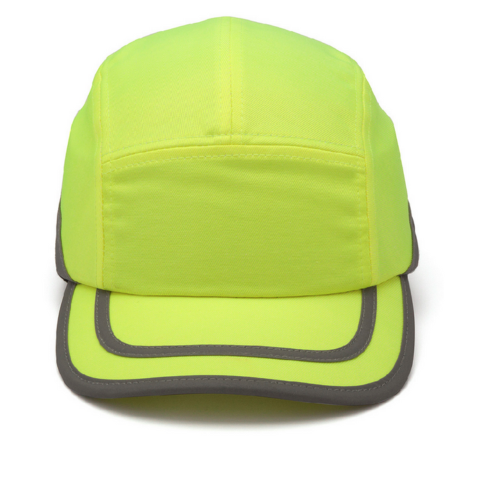 Pyramex HP50031 Hi-Vis Lime Baseball Bump Cap