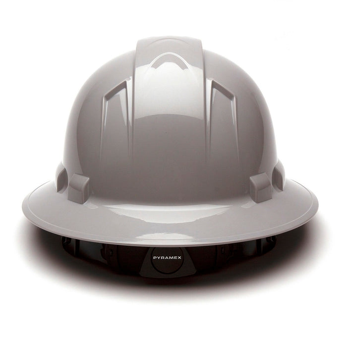 Ridgeline Full Brim Hard Hat with 4-Point Ratchet Suspension