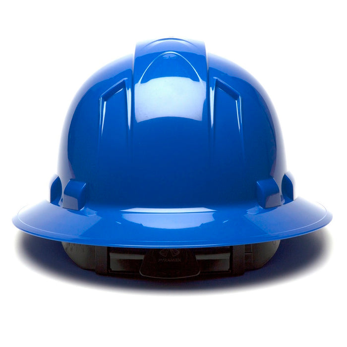 Ridgeline Full Brim Hard Hat with 4-Point Ratchet Suspension