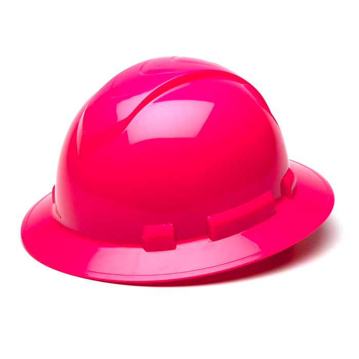 Ridgeline Full Brim Hard Hat with 4-Point Ratchet Suspension