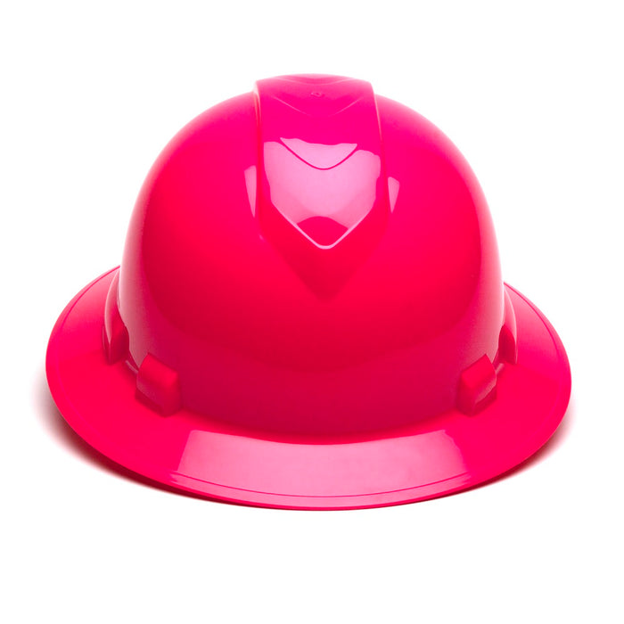 Ridgeline Full Brim Hard Hat with 4-Point Ratchet Suspension