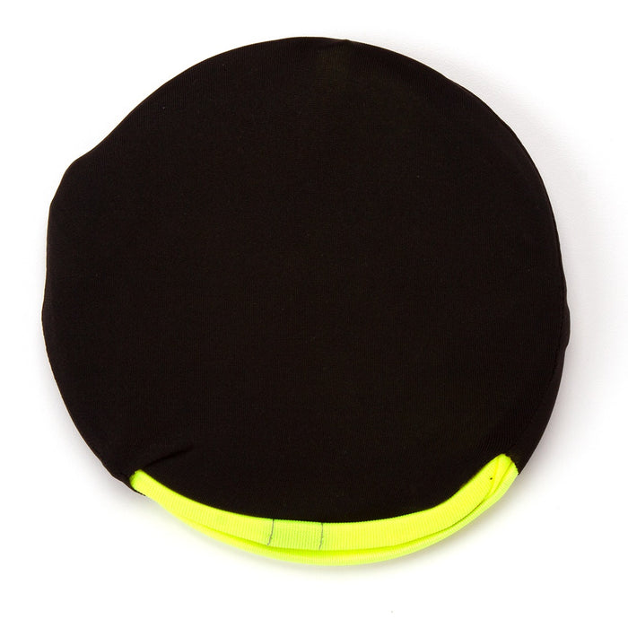 Hi-Vis Yellow Collapsible Hard Hat Brim with Neck Shade, HPSHADEC30