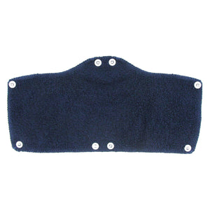 Occunomix 870 Navy Snap-On Hard Hat Sweatband, Terry Cloth, 1 Each