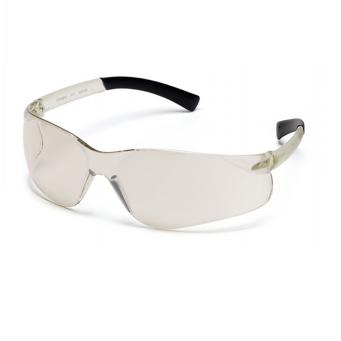 Pyramex Ztek Safety Glasses with Rubber Temples, ANSI Z87.1