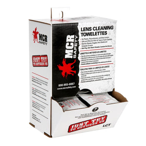 MCR Safety LCT Lens Cleaning Towelettes