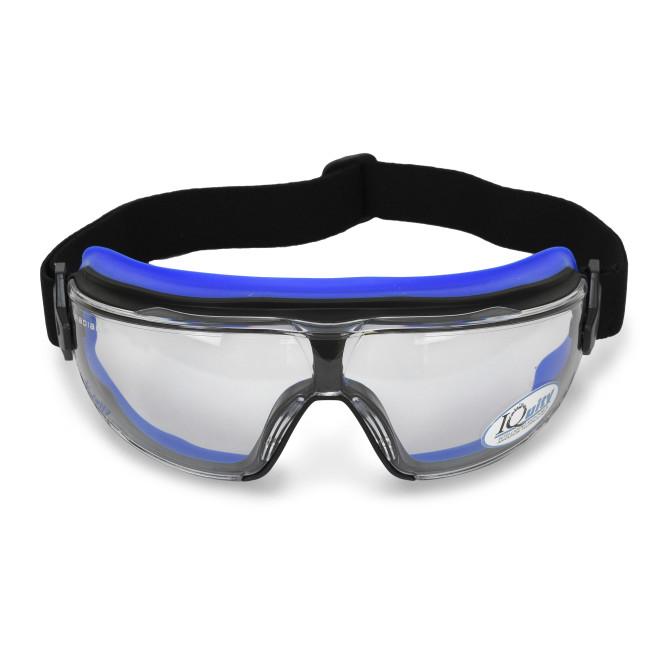 Radians LPX IQuity Goggle with Anti-Fog, Anti-Scratch and Anti-Smudge Lens, LPG1-13D (1 Pair)