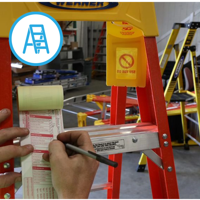 Ladder Inspection Book, contains 30 inspections — ASA Safety Supply