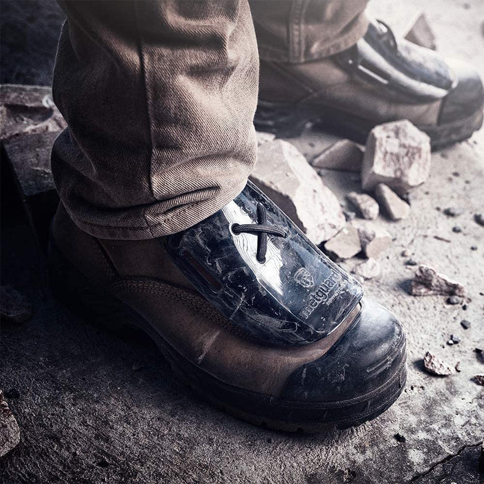 METGUARD Metatarsal Guard Protector, Fits Laces on Boots and Safety Sh ...