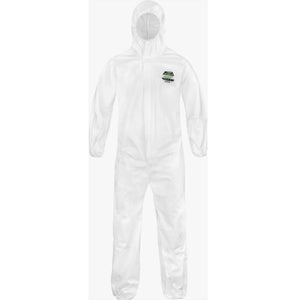 MicroMax NS Global Pattern Coveralls, MNSG428, Hood, Elastic Wrists & Ankles, Protective Storm Flap Over Zipper, Serged Seam, Elastic Back (Case of 25 Suits)