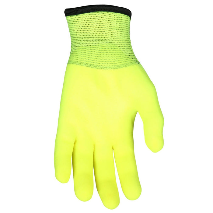 MCR Safety, Memphis Glove Ninja Ice Hi-Vis Insulated Winter Work Gloves, N9690HV, 1 Pair