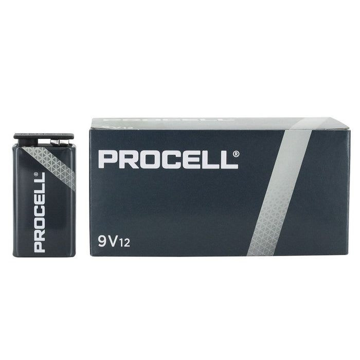 Duracell Procell Alkaline 9 Volt Batteries, PC1604