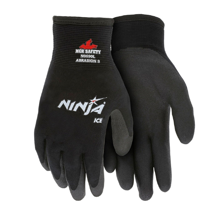 MCR Safety, Memphis Glove Ninja Ice Insulated Winter Work Gloves, N9690, 1 Pair