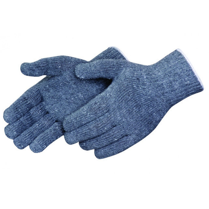 Gray Cotton/Polyester Heavy Weight String Knit Glove, 7 Gauge, Size Large (12 Pairs)