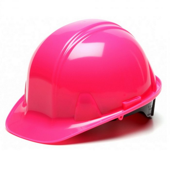 Pyramex SL Series Hard Hat, Cap Style, 4 Point Ratchet Suspension