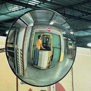 PLX30 Circular Acrylic Indoor Convex Security Mirror, 30" Diameter, 1 Each