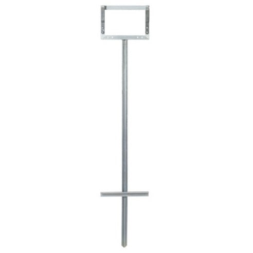 Pogo Ground Stake for Roll-Up Signs Up to 48″