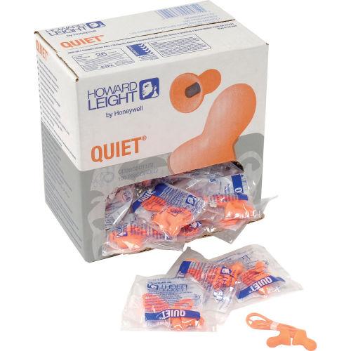 Howard Leight Quiet QD-30 Reusable Corded Foam Earplugs NRR (Noise Reduction Rating) 26 Decibels / 100 Pair/Box