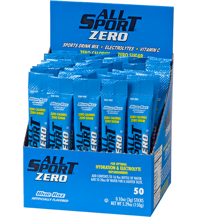 All Sport Powder Hydration Sticks, Zero Calorie, Performance Electrolyte Drink Mix, Sugar Free, 2x Potassium, Variety 500/Case