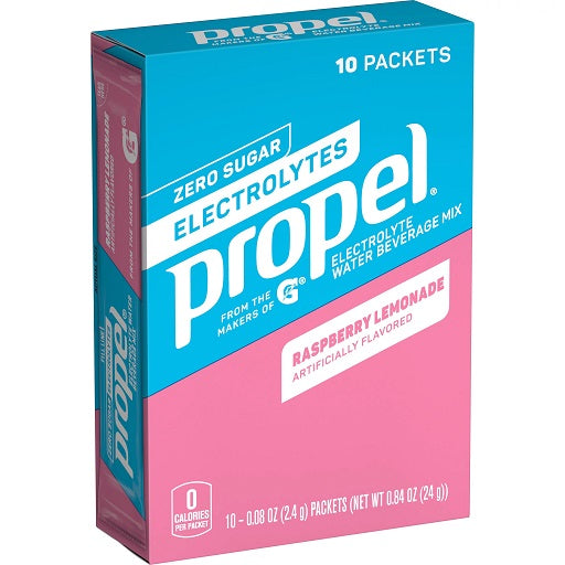 Propel ZERO Sugar - 0.08oz Powder Sticks - Electrolyte Water Beverage Mix (Each pack mixes with 20 fluid oz of water)