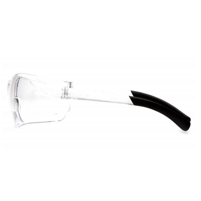 Pyramex Ztek Reader Safety Glasses, Clear Lens with RX Bifocal