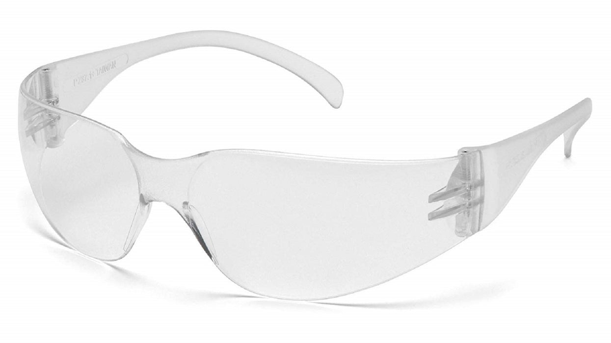 Pyramex Intruder Safety Glasses, Lightweight, Frameless Protection and Integrated Nosepiece, ANSI Z87.1