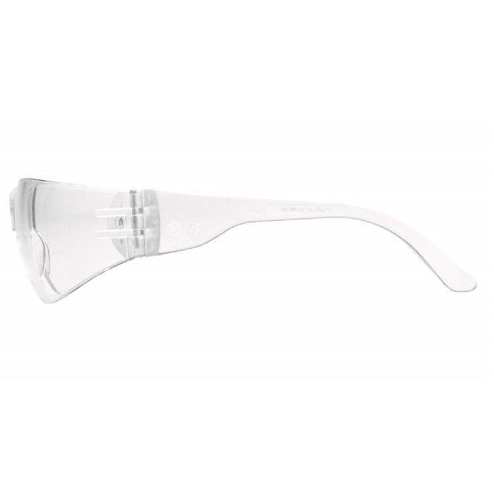 Pyramex Intruder Safety Glasses, Clear Lens, S4110S, 1 Pair
