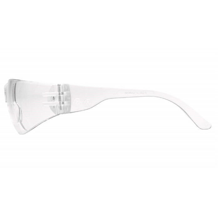 Pyramex Intruder Safety Glasses, Clear Anti-Fog Lens, S4110ST, 1 Pair