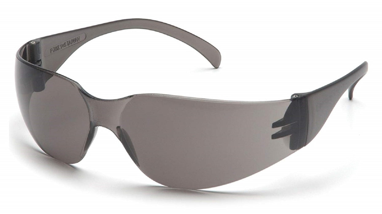 Pyramex Intruder Safety Glasses, Lightweight, Frameless Protection and Integrated Nosepiece, ANSI Z87.1