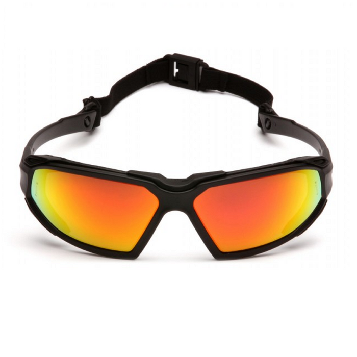 Pyramex Highlander Safety Glasses with Vented Foam Padding