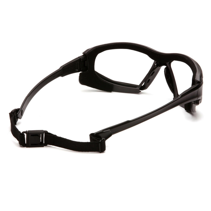 Pyramex Highlander Plus Safety Glasses with Vented Foam Padding