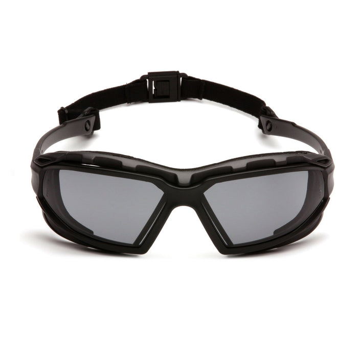 Pyramex Highlander Plus Safety Glasses with Vented Foam Padding