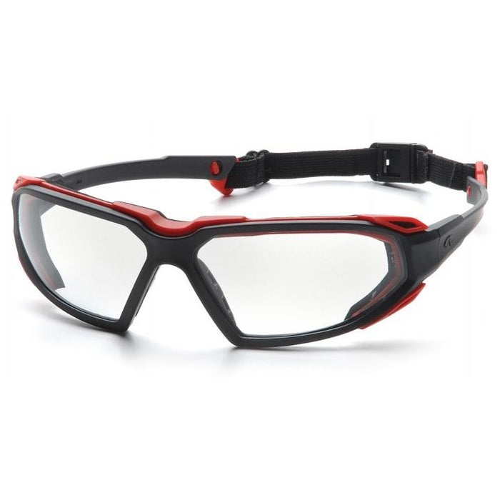 Pyramex Highlander Safety Glasses with Vented Foam Padding