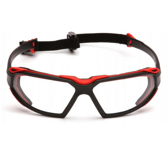 Pyramex Highlander Safety Glasses with Vented Foam Padding