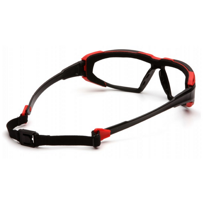 Pyramex Highlander Safety Glasses with Vented Foam Padding