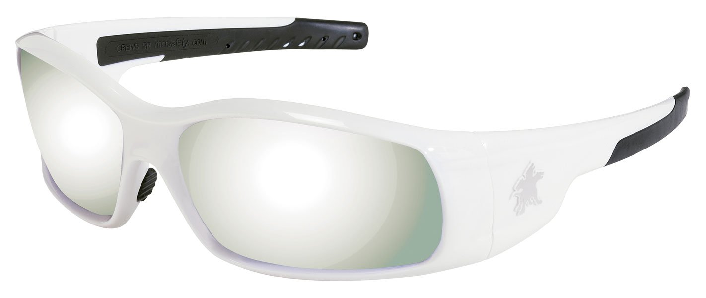 MCR Crews Swagger Safety Glasses, Sporty Sunglasses, ANSI Z87.1