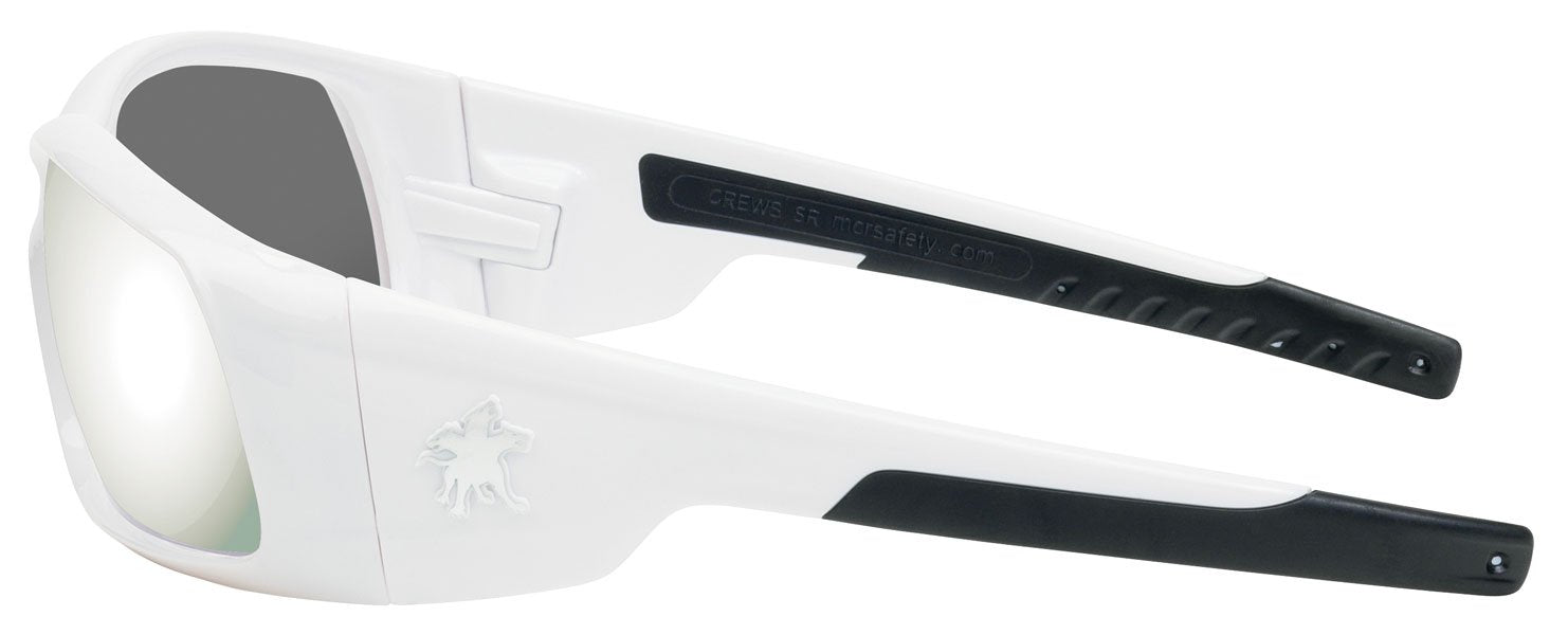 MCR Crews Swagger Safety Glasses, Sporty Sunglasses, ANSI Z87.1