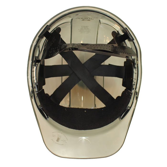 Portwest PV60 Peak View Vented Hard Hat with 6 Point Ratchet in Transl