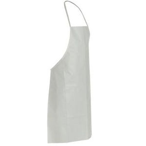 DuPont TY273B Bib Apron, 28" x 36" Neck Loop & Waist Ties, Bound Seams, White (Case of 100)