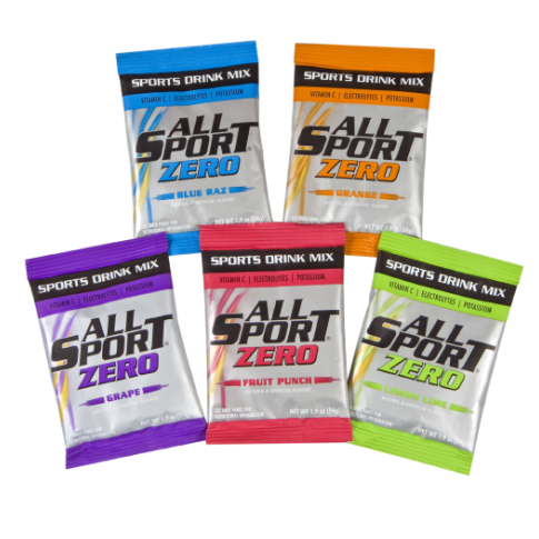 All Sport Zero Powder Variety Sports Drink Mix, Sugar Free, Zero Calor ...