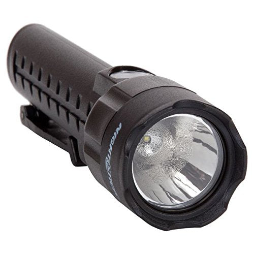 Nightstick Intrinsically Safe Permissible Dual-Light Flashlight - Waterproof, Impact & Chemical Resistant, Black