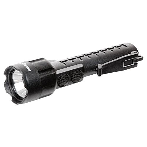Nightstick Intrinsically Safe Permissible Dual-Light Flashlight - Waterproof, Impact & Chemical Resistant, Black