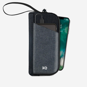 XQISIT Portable UV-C Sterilizer Case with 5000 mAh Power Bank - 99.9% Sterilization Rate
