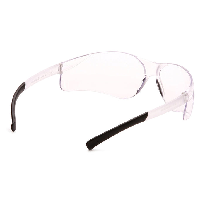 Pyramex Ztek Safety Glasses with Rubber Temples, Clear Anti-Fog Lens, S2510ST, 1 Pair