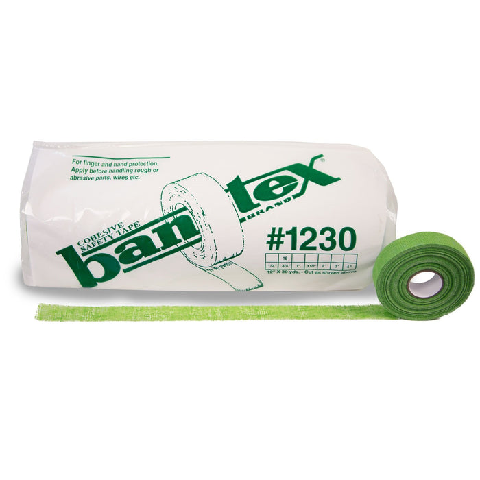 Bantex 1230 Cohesive Gauze Finger Tape, 3/4" x 30 YDS