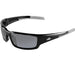 Bullhead Maki Ballistic Rated Safety Glasses, Sport Design with Rubber Nose Piece - BHP Safety Products