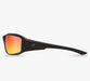 Edge Eyewear Brazeau Wrap-Around Safety Glasses, Anti-Scratch, Non-Slip, UV 400, Military Grade, ANSI/ISEA & MCEPS Compliant - BHP Safety Products