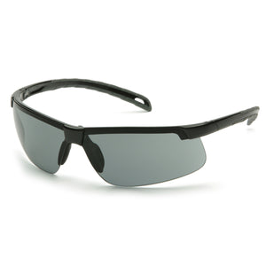 Ever-Lite Safety Glass, Gray H2MAX Anti-Fog Lens with Black Frame, SB8620DTM, 1 Pair - BHP Safety Products